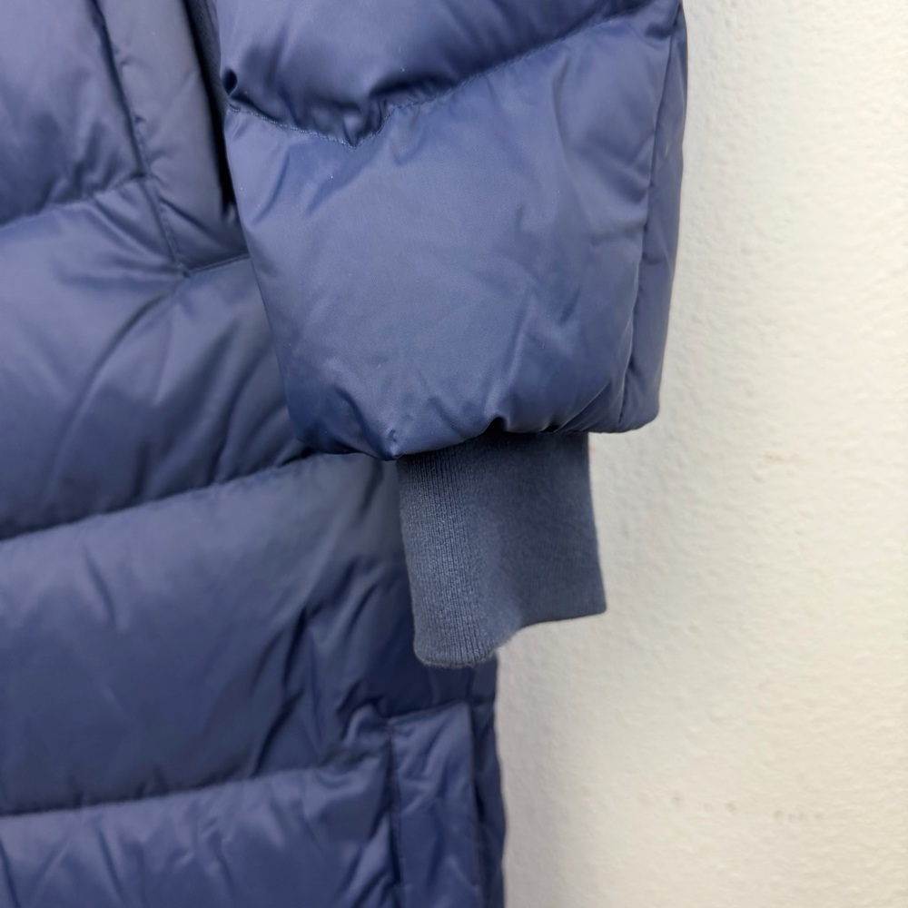 Unisync Alaska Airlines Uniform Belted Puffer Coat Navy Blue Women’s XS - Picture 6 of 13